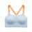 Likeuu Water Drop Beauty Back Exercise Bra Girl's Underwear