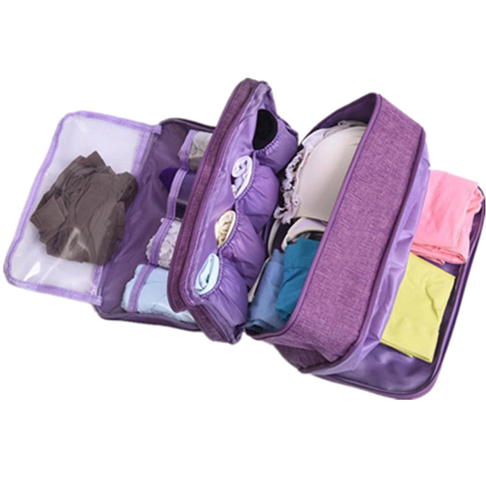 Organizing Folders Waterproof Fabric Multi-Layer Large Capacity Bra