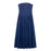 Denim Tube Tops Long Dress Women Slim Spring Summer Zipper Pleated Ankle-length A-line Dresses Woman Casual Robe Lady Streetwear