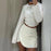 TRAF Women's Skort High Waist Brown Skirt Pants Stylish Summer Pink Black Mini Skirt Shorts Asymmetric Casual Off White Skort