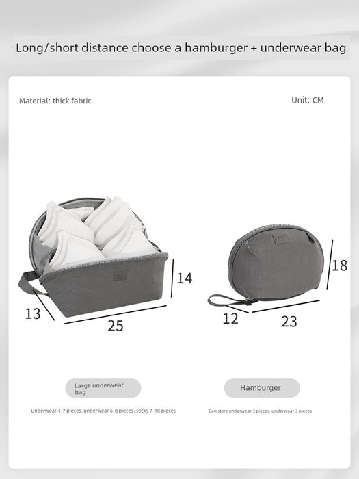 Portable Business Trip Travel Luggage Underwear Buggy Bag