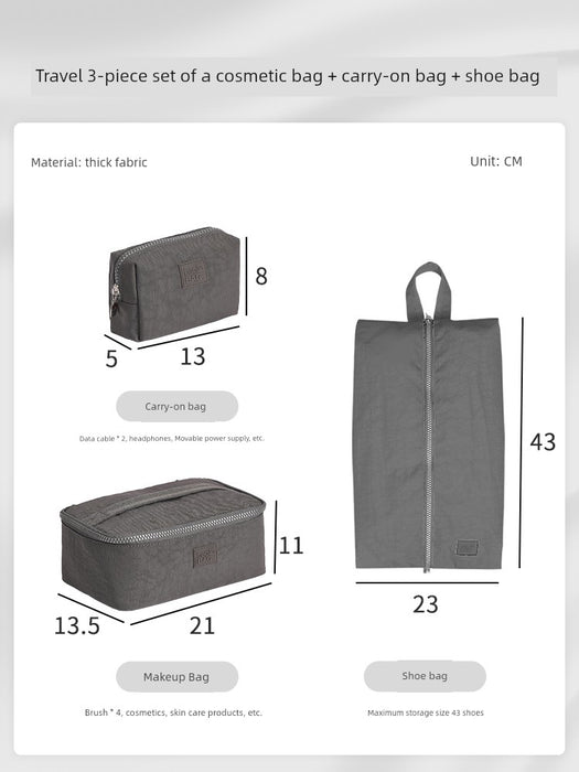 Portable Business Trip Travel Luggage Underwear Buggy Bag