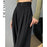 Elegant Wide Leg Pants Women Korean Style High Waist Black Baggy Pants Office Ladies Fashion Loose Suit Trousers Streetwear 2024