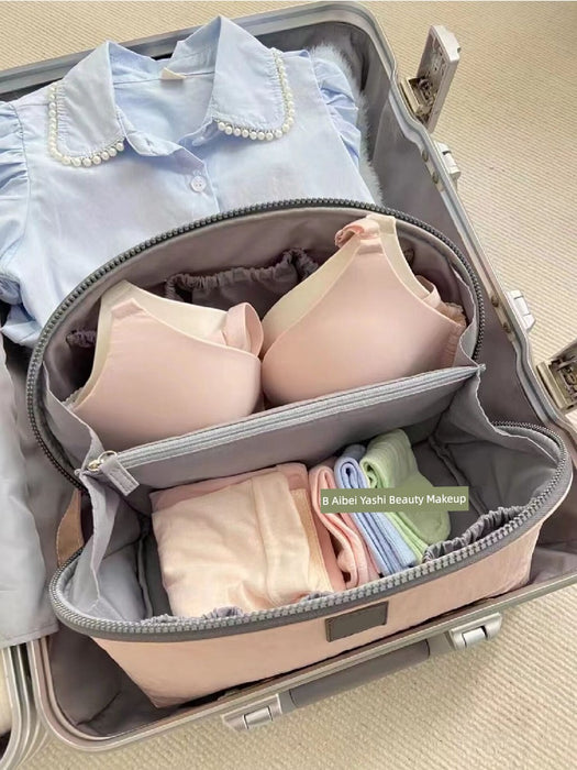 Underwear Buggy Bag Travel Cosmetics Bag Portable Underwear Bra Travel Luggage Sorting and Organizing Bag