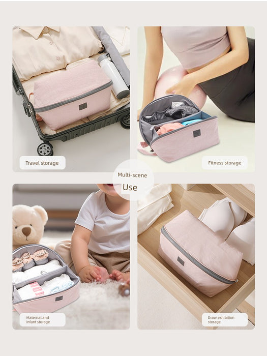 Portable Business Trip Travel Luggage Underwear Buggy Bag